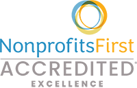 NonprofitsFirst Accredited EX Logo